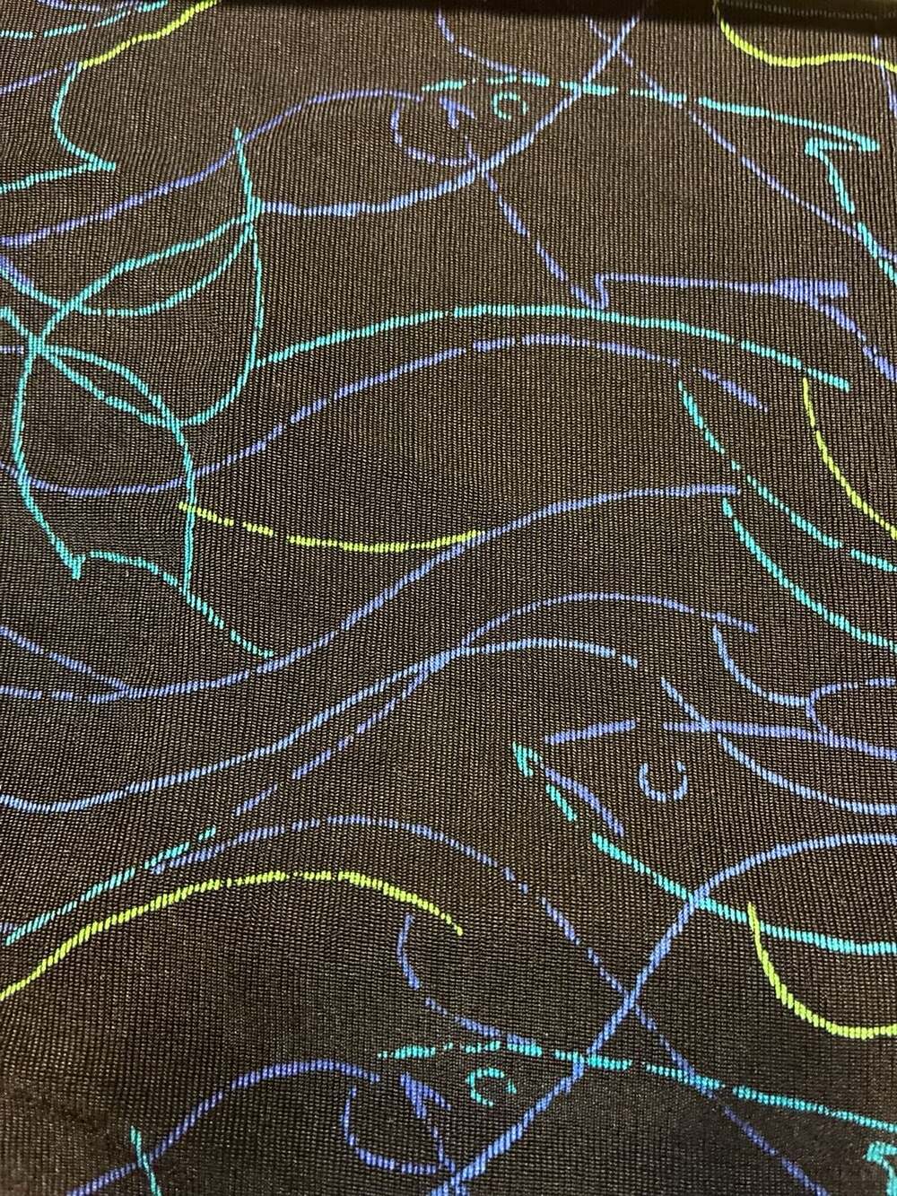 Chico's Travelers 2-Piece Tank & Cardigan Set Abstract Wavy Print Size 0 - Picture 5 of 9